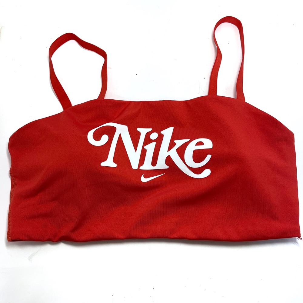 NIKE Retro Red Sports Bra Medium